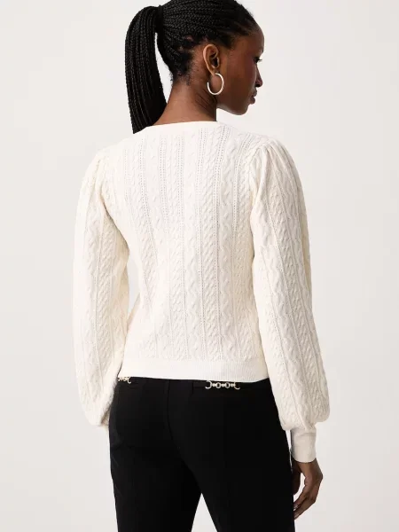 Guess sweter JOANNA beżowy