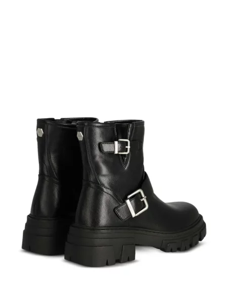 Cizme scurte Mexx cu cataramă chunky negru
