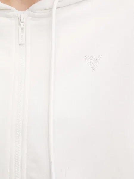Суичър с цип Guess бяло