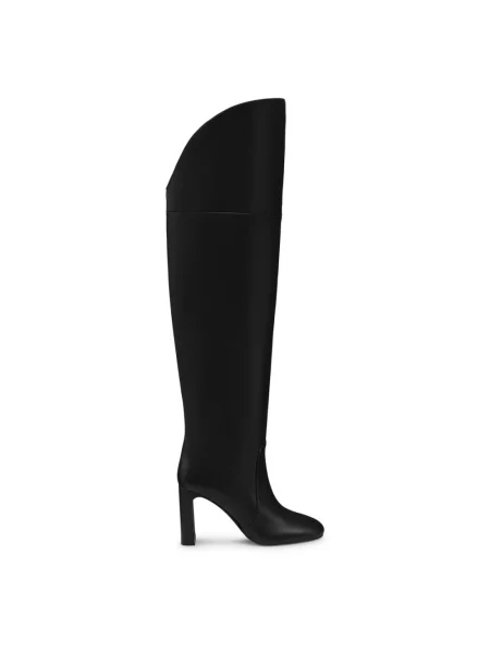 Kozaki Stuart Weitzman skórzane czarne