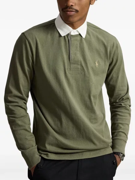 Șosete Polo Ralph Lauren cu model herringbone cu broderie plasă albastru