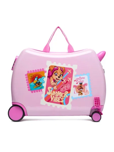 Walizka dziecięca Paw Patrol różowa