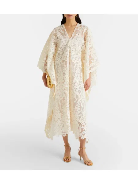 Rochie Oscar De La Renta din dantelă alb