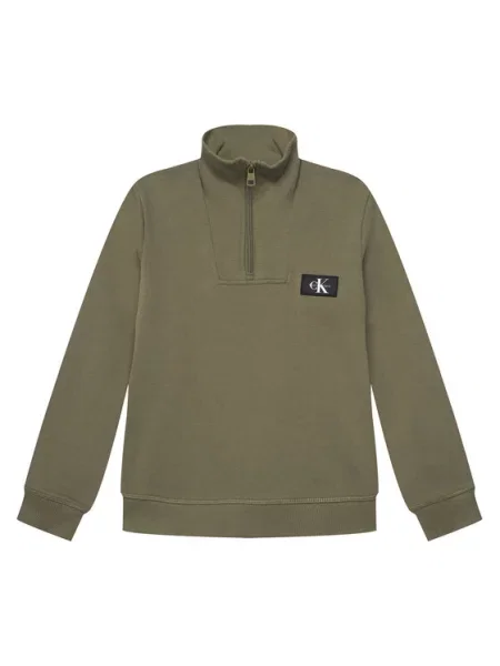 Calvin Klein Jeans Pulóver Terry Khaki