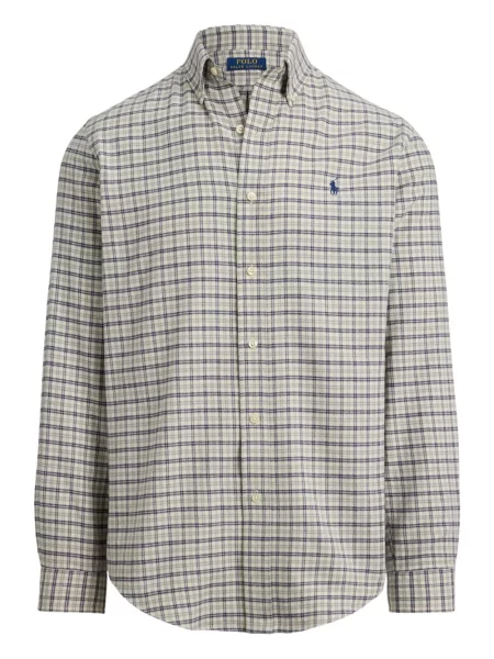 Μικρός κασκέτο Polo Ralph Lauren με χαμηλή μέση υφαίνω διαγωνίως πράσινο