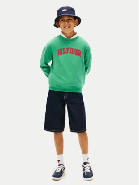 Mikina Tommy Hilfiger zelená