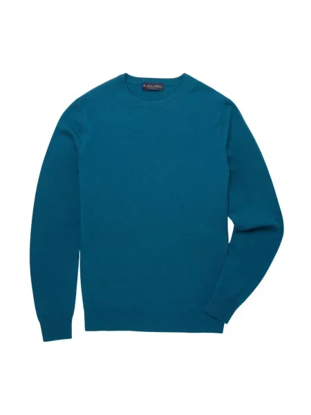 Sweter Brooks Brothers wełniany niebieski