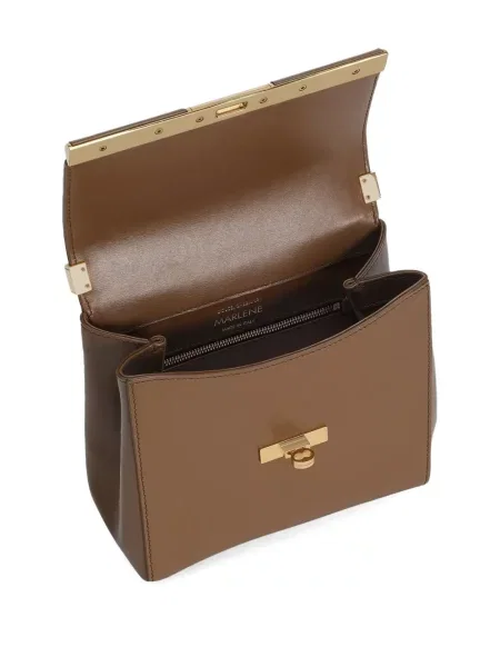Geanta de piele Dolce & Gabbana din piele maro