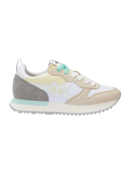 Sneakersy Sun68 białe