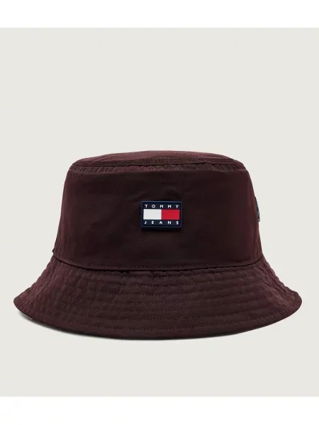 Tommy Jeans Cu două fețe pălărie alb