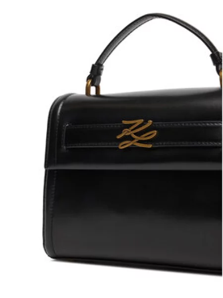 Karl Lagerfeld Ručna torbica Autograph zlatna crna