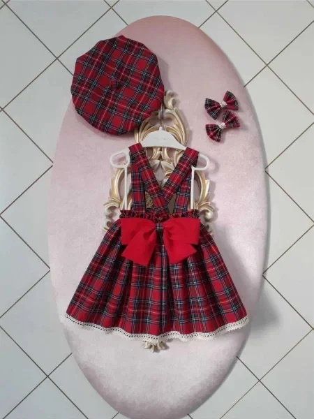 Rochie copii Dewberry roșu