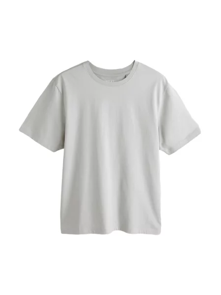 Next Tricou Essential deschis gri