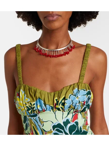 Rochie midi Alemais cu model floral