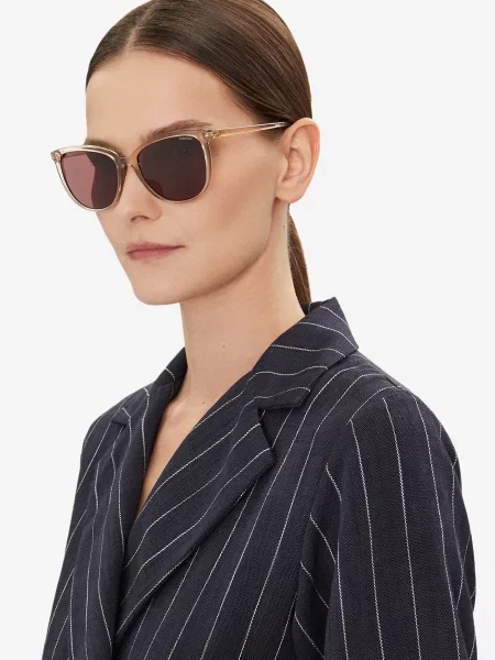 Sluneční brýle Polaroid béžové