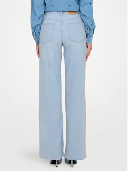 ONLY Jeans hlače Madison Svetlo Wide Leg modra