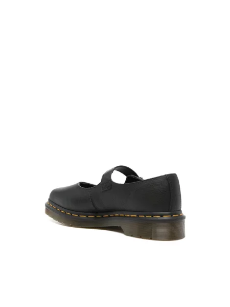 Balerinki Dr. Martens skórzane czarne
