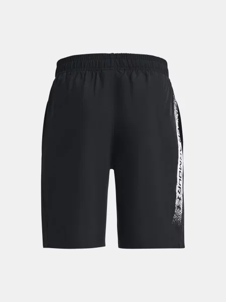 Pantaloni scurți copii Under Armour alb