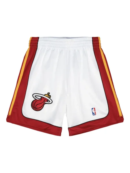 Pantaloni scurți Mitchell & Ness alb