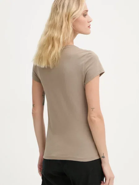 Футболка G-Star Raw бежевий