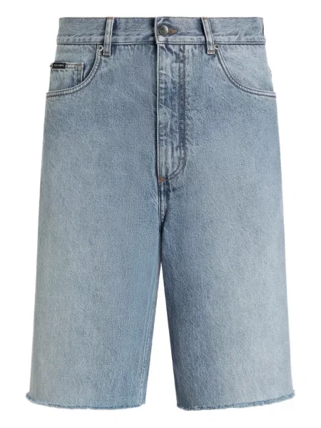 Pantaloni scurți din denim Dolce & Gabbana albastru