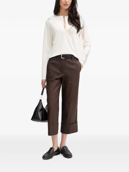Decupat pantaloni Benetton maro