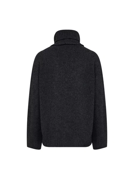 Sweter z golfem Ermanno Scervino szary