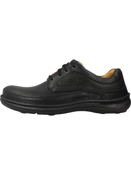 Półbuty Clarks skórzane czarne