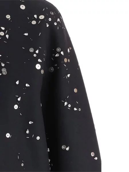 Geacă Jil Sander de lână albastru