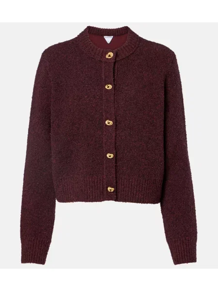 Cardigan Bottega Veneta bordo