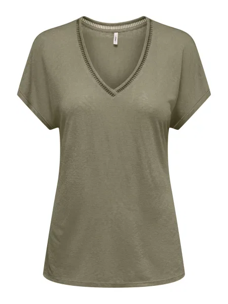 ONLY Tricou ONLPENNY kaki