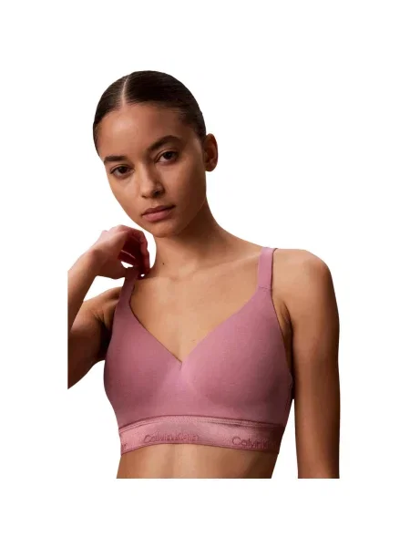 Sutien bralette Calvin Klein Jeans violet