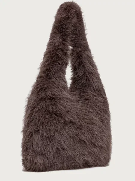 Geantă shopper Bomboogie maro