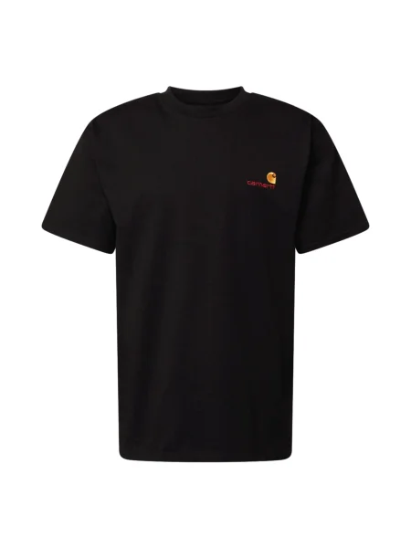 Carhartt WIP Majica S/S American Script T-Shirt' crna