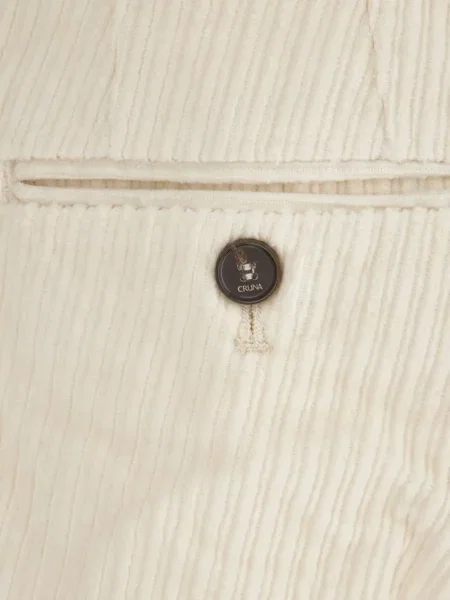 Pantaloni Cruna de catifea cord