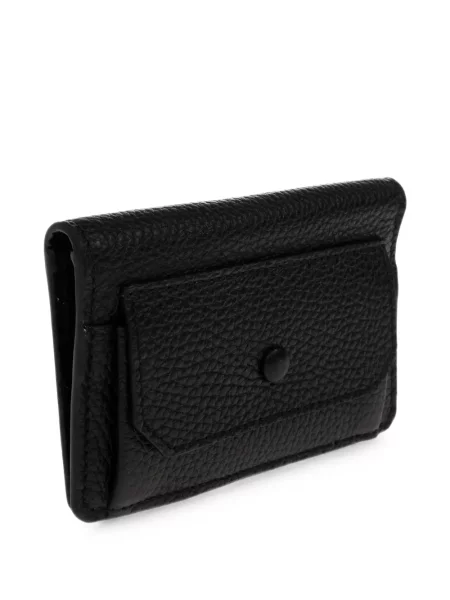 Portofel Brioni din piele negru