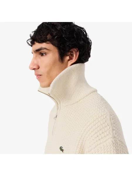 Свитер Lacoste бежевый