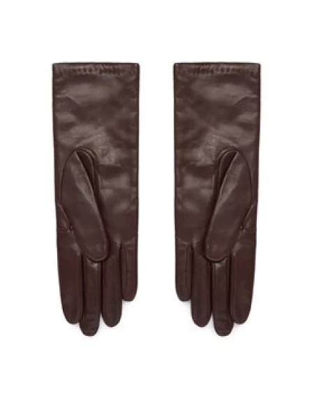 Rukavice Weekend Max Mara Wkasenappeshort hnedá