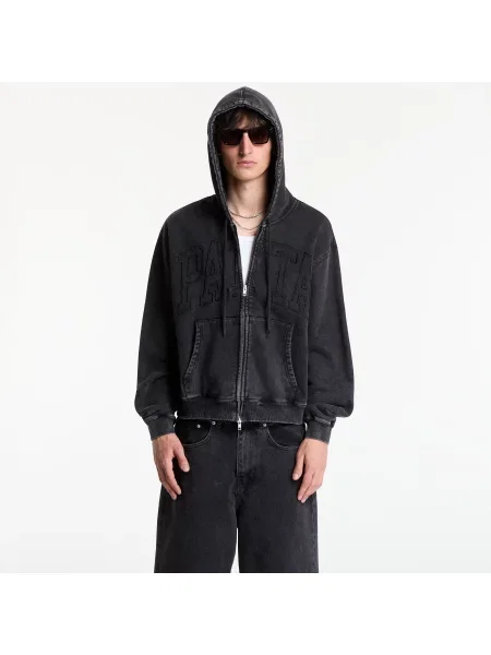 Sweter Patta z kapturem z logo czarny