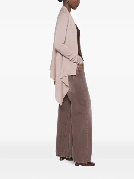 Cardigan Rick Owens asimetric drapat