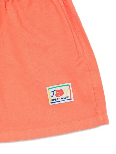 Szorty dziecięce Bobo Choses pomarańczowe