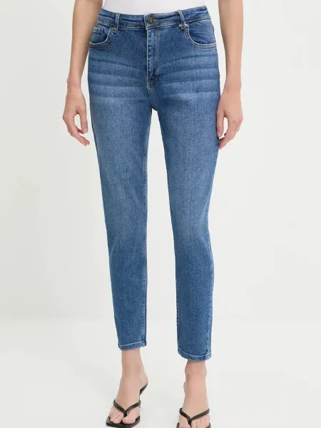 Дънки Answear Lab тъмносиньо