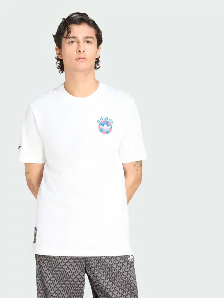 Футболка adidas Graphics білий