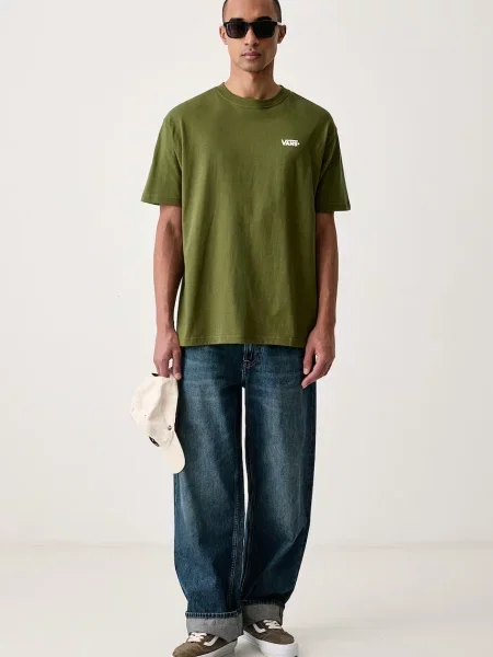 Vans tričko zelené