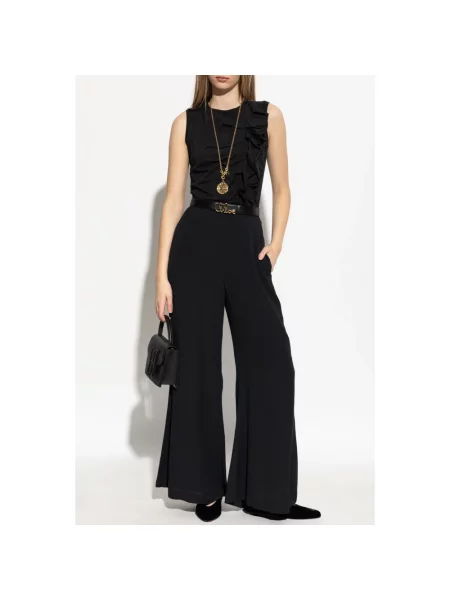 Lniane spodnie By Malene Birger czarne