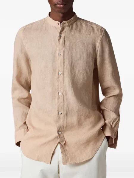 Gulerat cămașă Paul Smith de in maro