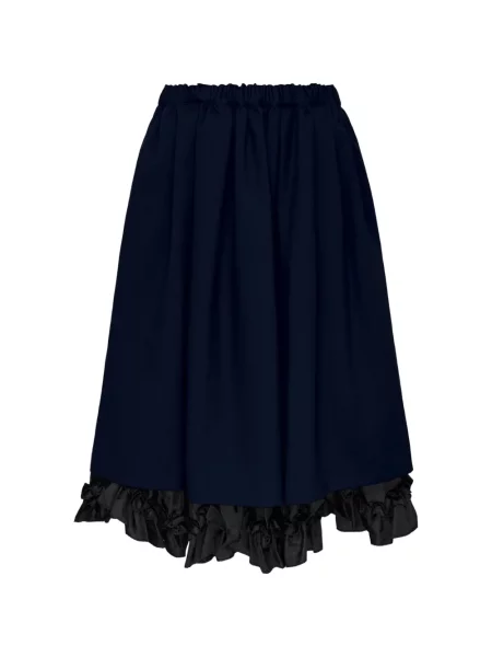 Spódnica midi dziecięca Comme Des Garcons Girl niebieska