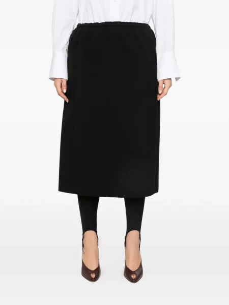 Fustă midi Carven negru