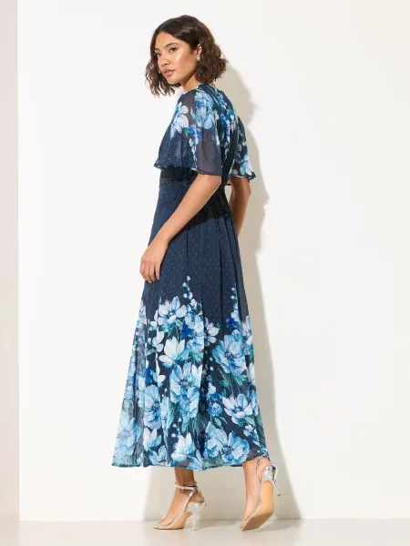 Friends Like These Rochie albastru marin / albastru deschis / verde petrol / murdar alb