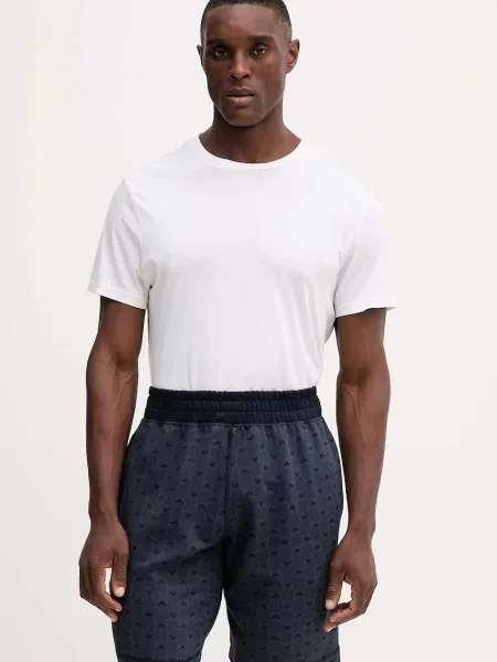 Kratke hlače Emporio Armani Underwear mornarsko modra